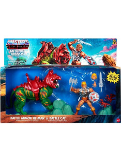 Mattel Masters of the Universe Origins 2-Pack 2021 Battlefield Warriors Σετ Φιγούρες Δράσης