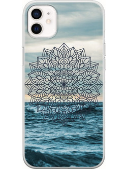 Θήκη Sea Mandala iPhone 12 mini Flexible TPU (Διάφανη Σιλικόνη)