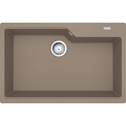 Franke Urban UBG 610-78 Oyster Ένθετος Νεροχύτης Γρανίτη 78x50cm