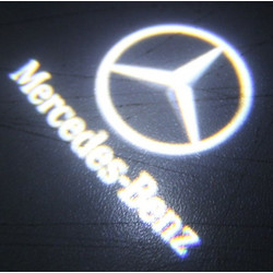 UNIVERSAL LED Λογότυπα πόρτας (προτζεκτόρες - 2 τεμάχια) MERSCEDES-BENZ (3062)