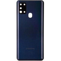 Samsung A217F Galaxy A21s Battery Cover Black (Service Pack)