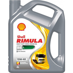 Shell Rimula R4 L Λάδι Αυτοκινήτου 15W-40 4lt