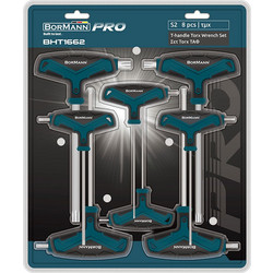 Σετ Torx κλειδια 8τμχ τυπου Τ BORMANN PRO BHT1662 036579