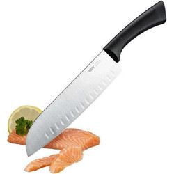Gefu Μαχαίρι Santoku Senso 32x4 8x2 Black steel 4cm