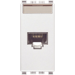 Πρίζα. RJ45 Netsafe CAT6 UTP 110 Λευκή Eikon