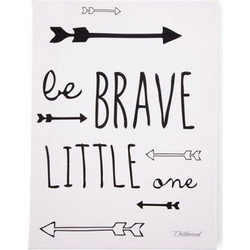 Καμβάς CHILDHOME Be Brave Little One Black & White 30χ40 (BR71402)