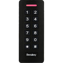 SECUKEY Αυτόνομο αδιάβροχο πληκτρολόγιο πρόσβασης SCK-K2-EM, 125KHz SCK-K2-EM