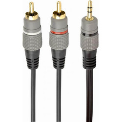 Στερεοφωνικό Καλώδιο Ήχου Cablexpert (CCA-352-1.5M) - 3.5mm male Σε 2x RCA male - 1.5m CCA-352-1.5M