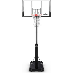 Spalding Silver Portable Μπασκέτα με Βάση και Ρυθμιζόμενο Ύψος 228-305cm 6A1761CN