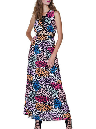 Kendall + Kylie Maxi Καλοκαιρινό Φόρεμα KKW3613023-50