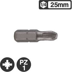 Force 122251 - Μύτη Pozidriv 1/4" 25mm - PZ1
