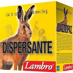 Lambro Dispresante Φυσίγγια Διασποράς 12Cal 67mm 34gr 25τμχ