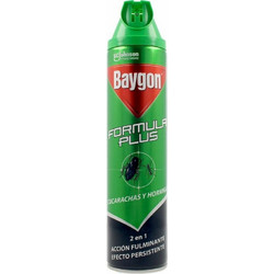 Baygon Formula Plus 2 in 1 Spray Εντομοκτόνο για Κατσαρίδες & Μυρμήγκια 600ml