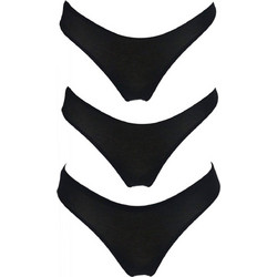 ΓΥΝΑΙΚΕΙΟ ΕΣΩΡΟΥΧΟ ΣΛΙΠ BIKINI ΒΑΜΒΑΚΕΡΟ - ΜΑΥΡΟ 3 ΤΕΜΑΧΙΑ