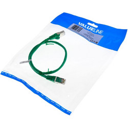 Valueline F/FTP Cat.5e Καλώδιο Δικτύου Ethernet 0.5m Green