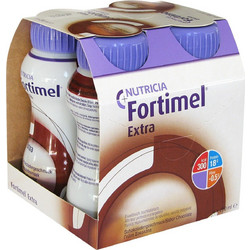 Nutricia Fortimel Extra Σοκολάτα Πρωτεΐνη 4x200ml