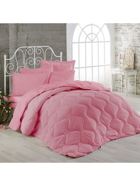 Dimcol Κουβερτοπάπλωμα Υπέρδιπλο 220x240 1920 C12 Pink
