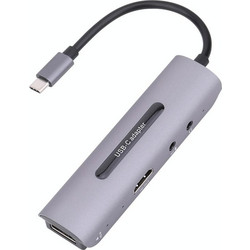 Z39A HDMI / F + Microphone HDMI / F + Audio + USB 4K Capture Card, Support Windows Android Linux and MacOS Etc (OEM)