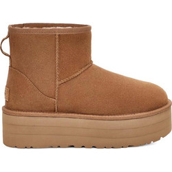 UGG Γυναικεία Μποτάκια Πλατφόρμα Πλατφόρμα Suede Ταμπά με Γούνα 1134991-CHE