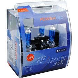 M-tech H7 Powertec Xenon Blue Αλογόνου 12V 55W 2τμχ