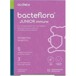 Olonea Bacteflora Junior Immune Προβιοτικά για Παιδιά 15 Κάψουλες