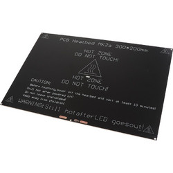 MK2A 300*200*3.0mm Aluminum Board PCB Heat Bed