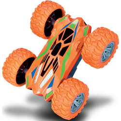 Taiyo Yuden Stunt Runner Neon Smoke Τηλεκατευθυνόμενο Αυτοκίνητο Off Road 4WD 1:18 Πορτοκαλί