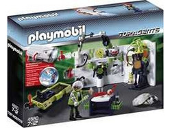 Playmobil Top Agents Εργαστήριο Των Robogangsters για 7-12 Ετών 4880