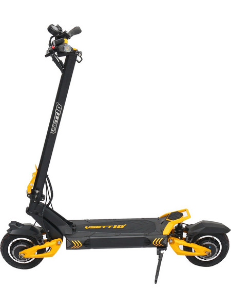 Vsett 10 Plus 25.6Ah Ηλεκτρικό Πατίνι 80km/h Max Ταχύτητα και 185km Αυτονομία Μαύρο