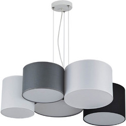 Home Lighting Cozy Κρεμαστό Φωτιστικό Οροφής Πολύφωτο Μαύρο SE21-WGBB-100 77-8231