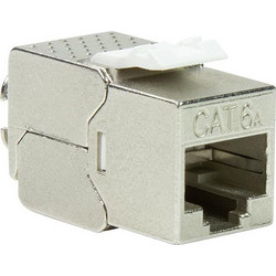 Cat.6A Keystone Jack STP AWG 22-26, toolless, only 14.8 mm width