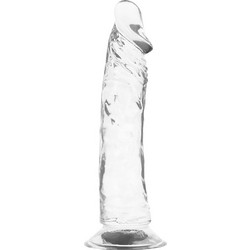 X Ray Cock Ρεαλιστικό Dildo με Βεντούζα 21cm Clear