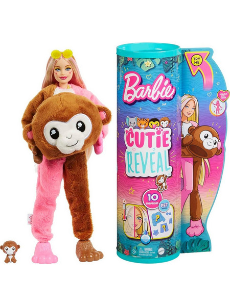 Mattel Barbie Cutie Reveal Μαϊμού