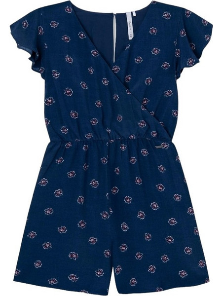 PEPE JEANS SOLANGE PG230315-0AA MULTI ΟΛΟΣΩΜΗ ΦΟΡΜΑ ΜΠΛΕ