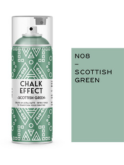Cosmoslac Chalk Effect Χρώμα Κιμωλίας Σπρέι No8 Scottish Green 400ml