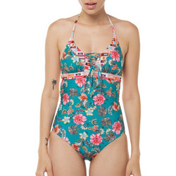 Liu Jo Ολόσωμο Μαγιό Floral Μπλε VA3131J1879