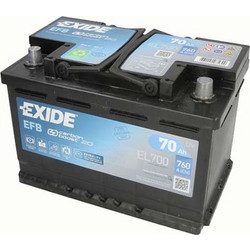 Exide Start-Stop EL700 12V 70Ah