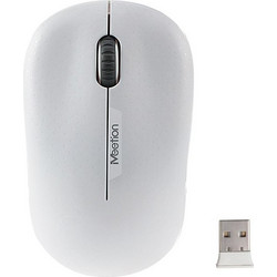 Meetion MT-R545 Ασύρματο Ποντίκι White