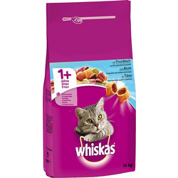 Whiskas Adult 1+ with Tuna & Vegetables 14kg