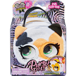 Spin Master Purse Pets: 24K Kitt-Tea Micro Purse Pet (Kitty Fairy) Παιδικό Πορτοφόλι Κερμάτων με Φερμουάρ για Κορίτσι (20137925)