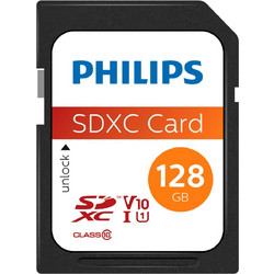 Philips SDXC 128GB Class 10 U1 V10 UHS-I