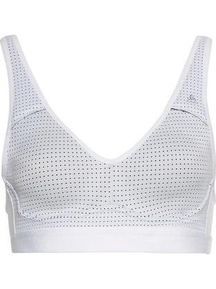 Odlo The Performance Bra Αθλητικό Μπουστάκι με Υψηλή Στήριξη & Ελαφριά Ενίσχυση Λευκό 13151-10000