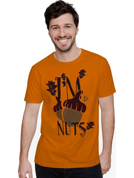 I'm Nuts (Κοντομάνικο Ανδρικό / Unisex) - Orange
