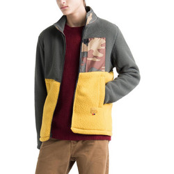 Herschel Supply CoSherpa Full Zip Ανδρικό Μπουφάν Χειμωνιάτικο Χακί 50017-00151