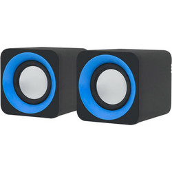 Blow MS-23 Ηχεία Υπολογιστή 2.0 3W Black Blue