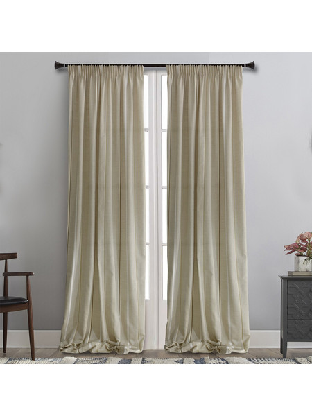 Maison Blanche Κουρτίνα με Τρέσα 145x290 Ριγέ 2468/101