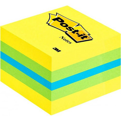 Αυτοκόλλητα Χαρτάκια 3M Post-it 51 x 51 mm (Λεμονί) (400 Φύλλα) (2051L)