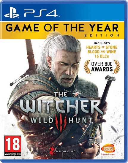 PS4 Game The Witcher 3 Wild Hunt Game Of The Year Edition PS4