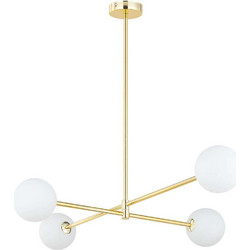TK Lighting Sarius Κρεμαστό Φωτιστικό Οροφής G9 Χρυσό 4737
