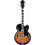 Ibanez AF75 Ηλεκτρική Κιθάρα Hollow με HH Μαγνήτες και Ταστιέρα Walnut Brown Sunburst